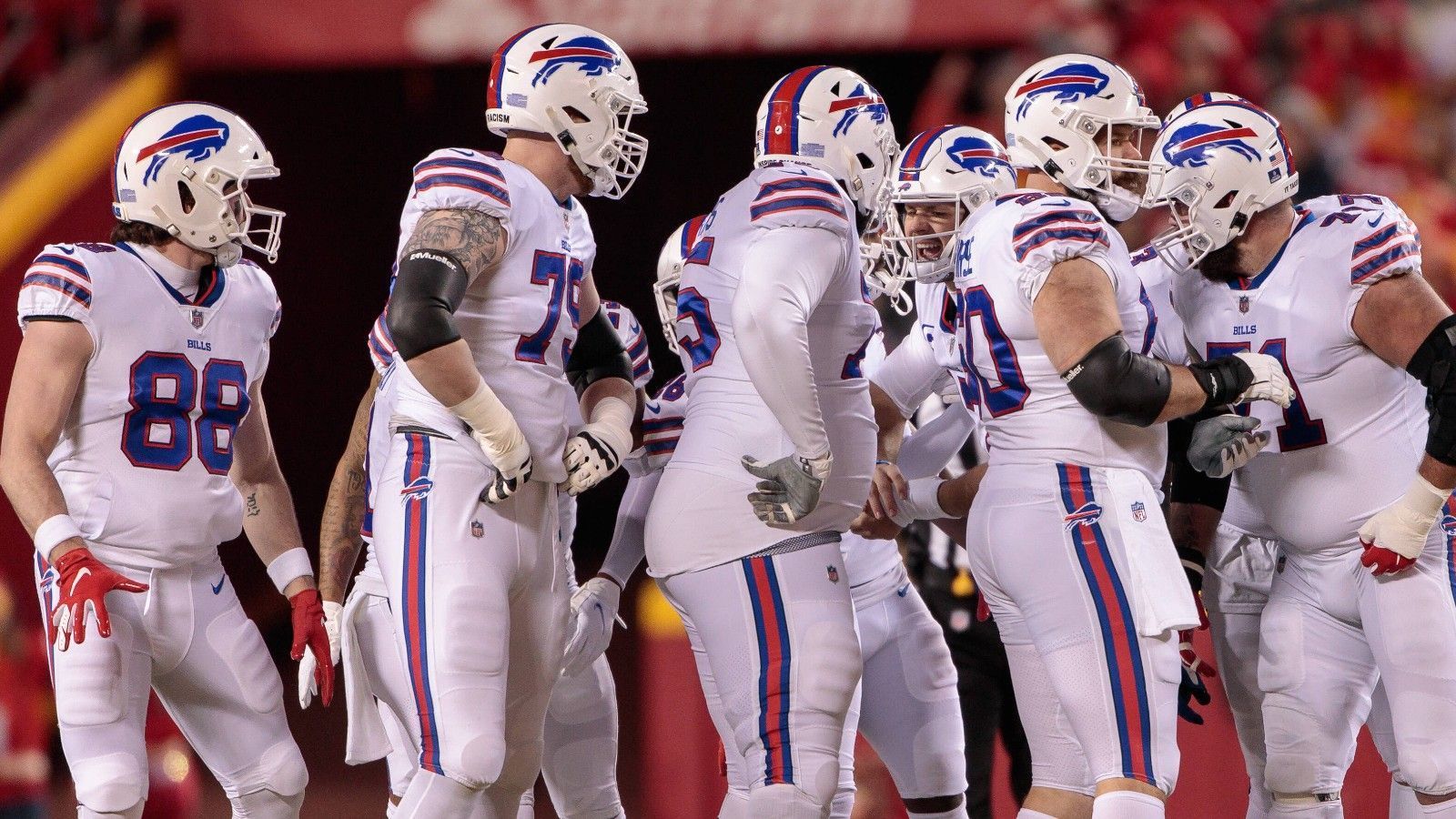 <strong>7. Platz: Buffalo Bills - 106 <strong>Flaggen</strong></strong><br>Yards: 883