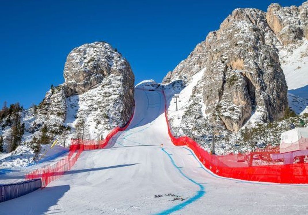 Cortina d'Ampezzo ist schon beliebter Austragungsort für Ski-Weltmeisterschaften und andere internationale Wettbewerbe.