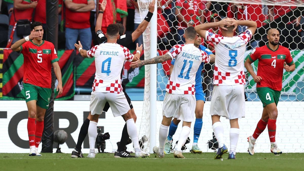 Marokko vs Kroatien Nullnummer