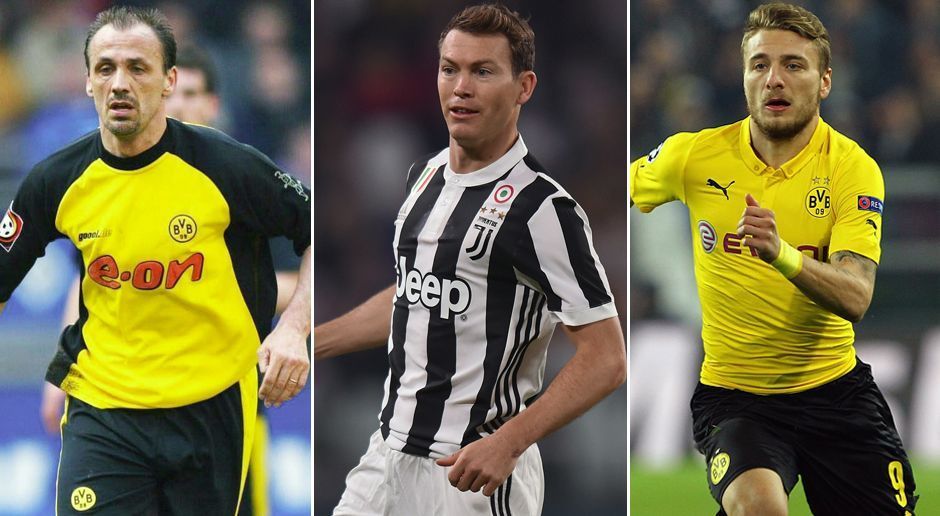 
                <strong>Wie Lichtsteiner - auch diese Stars spielten für Juventus und Dortmund</strong><br>
                Der Transfer von Stephan Lichtsteiner (Mi.) von Juventus Turin zu Borussia Dortmund soll wohl kurz bevorstehen. ran.de zeigt weitere Spieler, die vor dem Schweizer Nationalspieler schon für diese beiden europäischen Spitzenvereine spielten. (Lichtsteiner und seine Juve-Kollegen könnt ihr am Mittwochabend, 9. Mai, ab 20:55 Uhr im Finale der Coppa Italia gegen den AC Mailand im kostenlosen Livestream auf ran.de sehen)
              