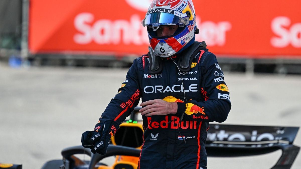 Max Verstappen zeigt sich nach seinem Foul gegen George Russell in Barcelona einsichtig