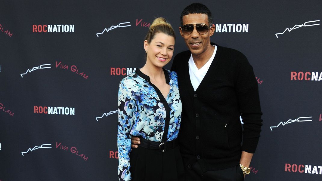 Ellen Pompeo mit Ehemann und Musikproduzent Chris Ivery.