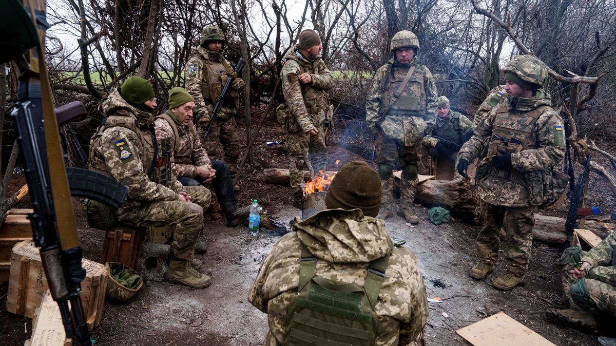 Ukrainische Soldaten