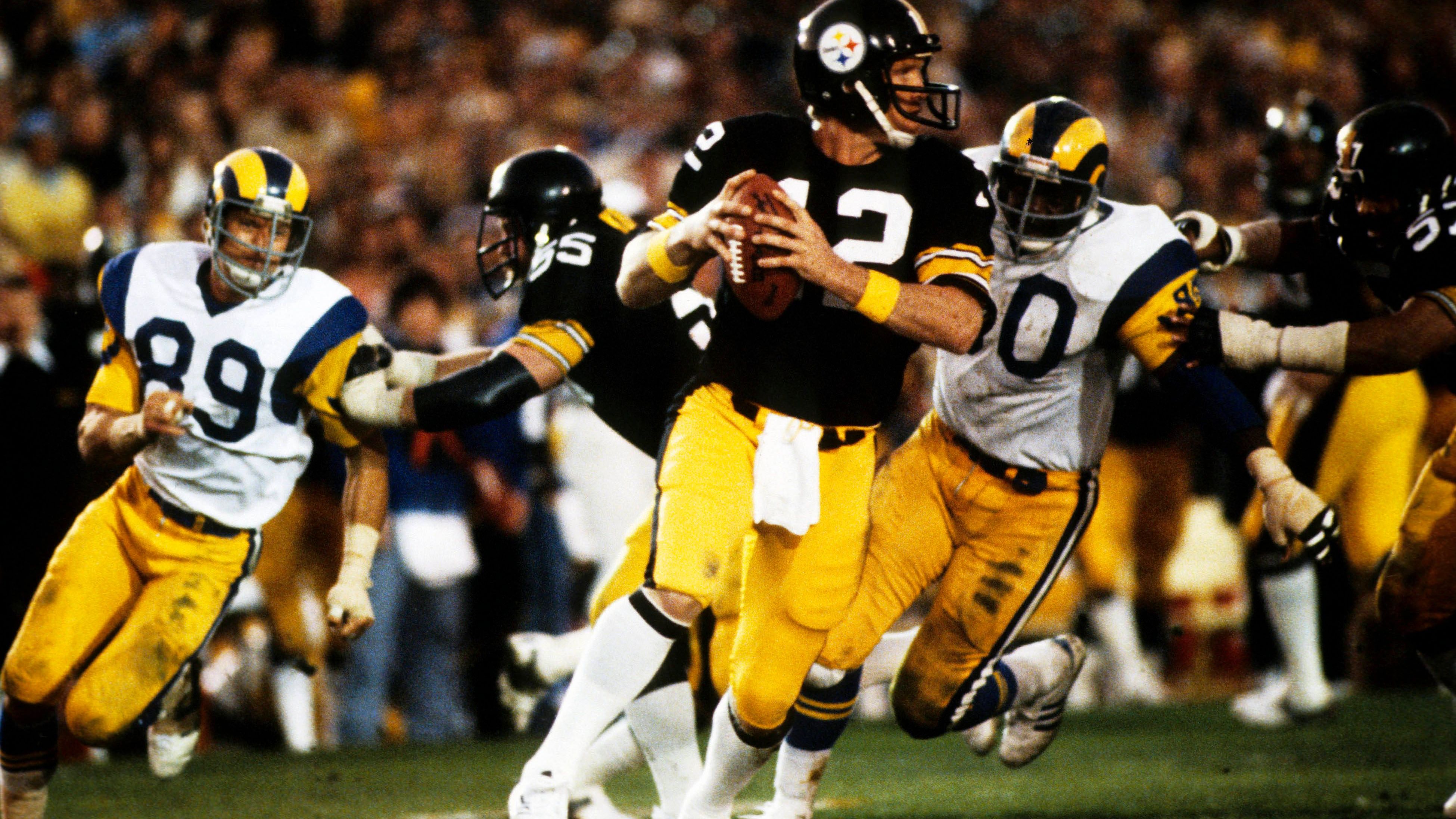 <strong>Platz 17 (geteilt): Pittsburgh Steelers (ein MVP-Titel)</strong><br>Terry Bradshaw (Quarterback/ 1978)<br>seit 1933 in der NFL dabei