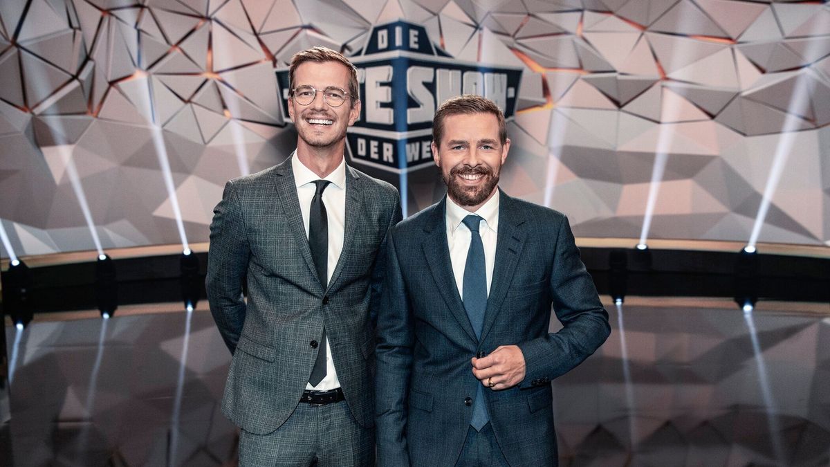 Joko Winterscheidt und Klaas Heufer-Umlauf bei "Die beste Show der Welt"