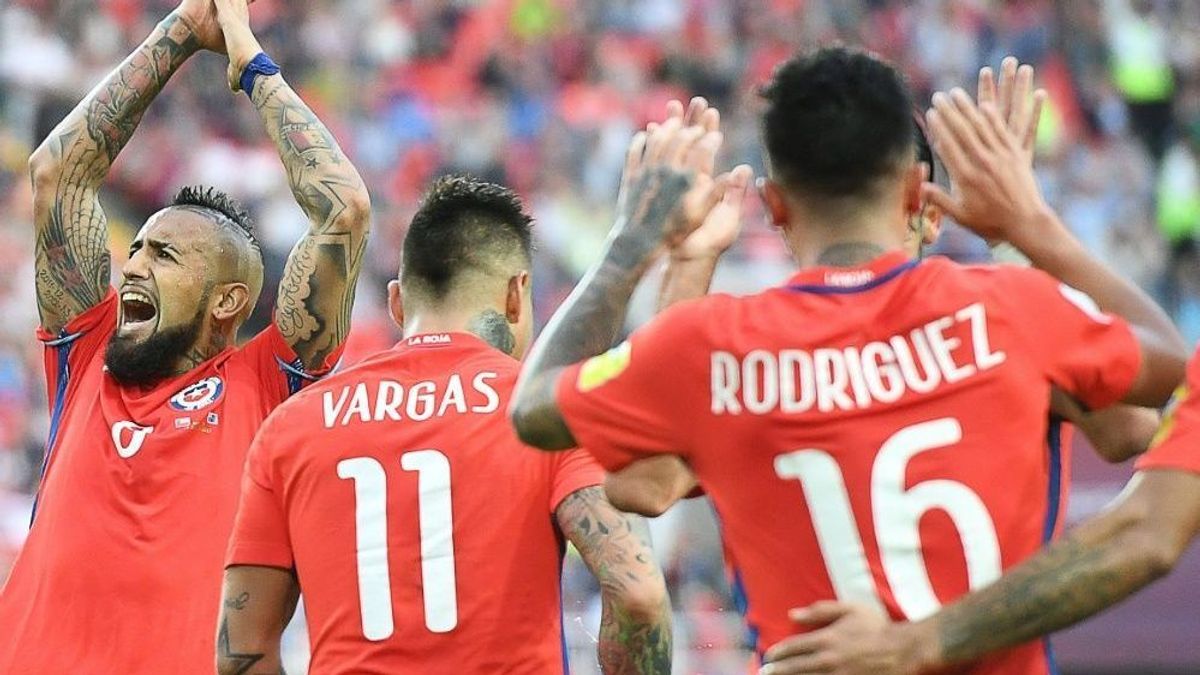 Chile feiert den Einzug ins Halbfinale