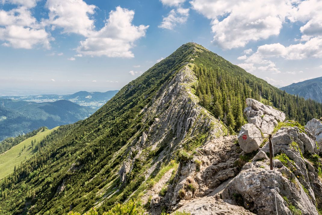 Ein 32-Jähriger kam beim Gipfelabstieg an der Brecherspitz bei Schliersee ums Leben. 