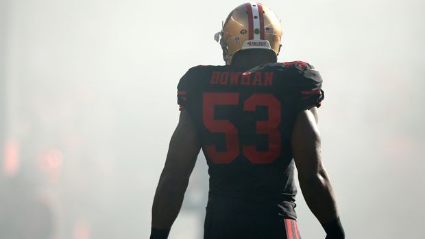 
                <strong>NaVorro Bowman (Linebacker, San Francisco 49ers)</strong><br>
                NaVorro Bowman: Der Linebacker der 49ers fällt für den Rest der Saison aus. Wie die Franchise bereits offiziell bestätigte, riss sich der 28-Jährige bei der 17:24-Niederlage in Week 4 gegen die Dallas Cowboys die linke Achillessehne und wird 2016 kein Spiel mehr bestreiten können. 
              