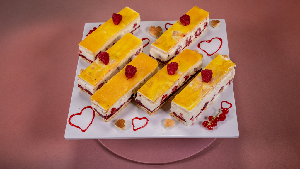 Zitrus-Wunder mit Himbeer-Kompott und Limoncello-Mascarpone: Rezept aus ...