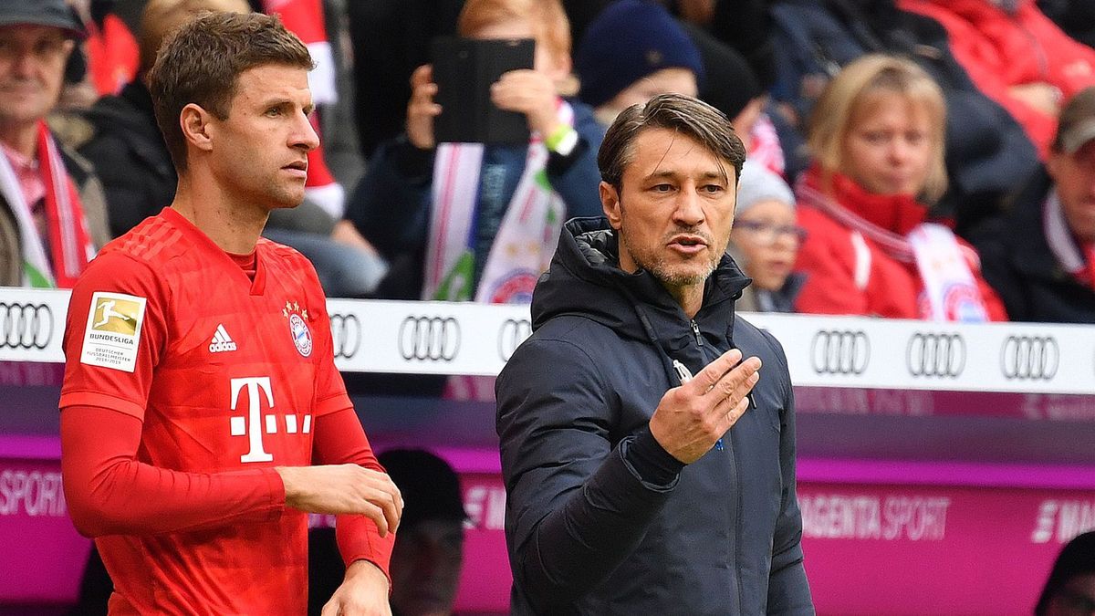 Thomas Müller und Niko Kovac