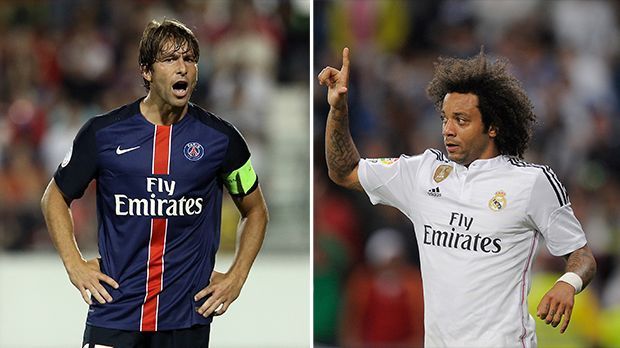 
                <strong>Maxwell vs. Marcelo</strong><br>
                Maxwell vs. Marcelo - Maxwell spielt zwar gut, dennoch gehört er nicht zur absoluten Weltklasse. Marcelo gehört hingegen zu den besten Linksverteidigern Europas - sowohl defensiv als auch offensiv. Der erste Punkt für Real. 4:1.
              