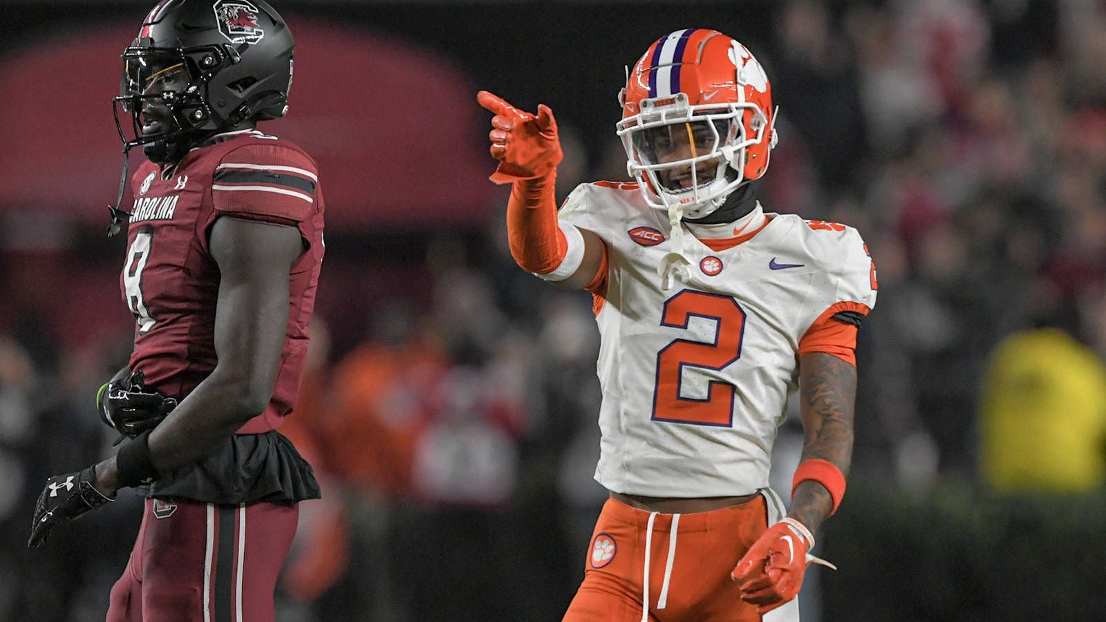 <strong>Nate Wiggins (Cornerback, Clemson) </strong><br>Nate Wiggins geht als einer der verheißungsvollsten Cornerbacks in den NFL Draft 2024. Schon Ende November erklärte er seine Teilnahme an der Talente-Auswahl nach drei Jahren bei den Clemson Tigers, davon zwei als Starter.