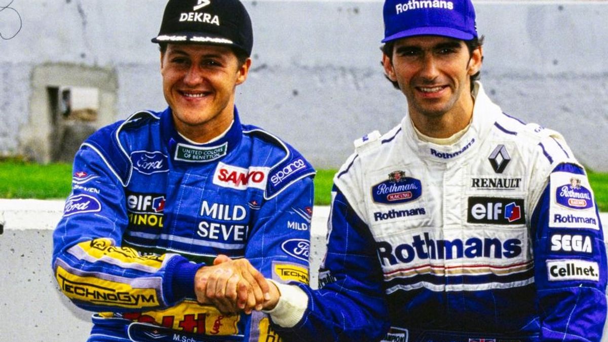 Schumacher und Hill respektierten sich, waren aber nie enge Freunde