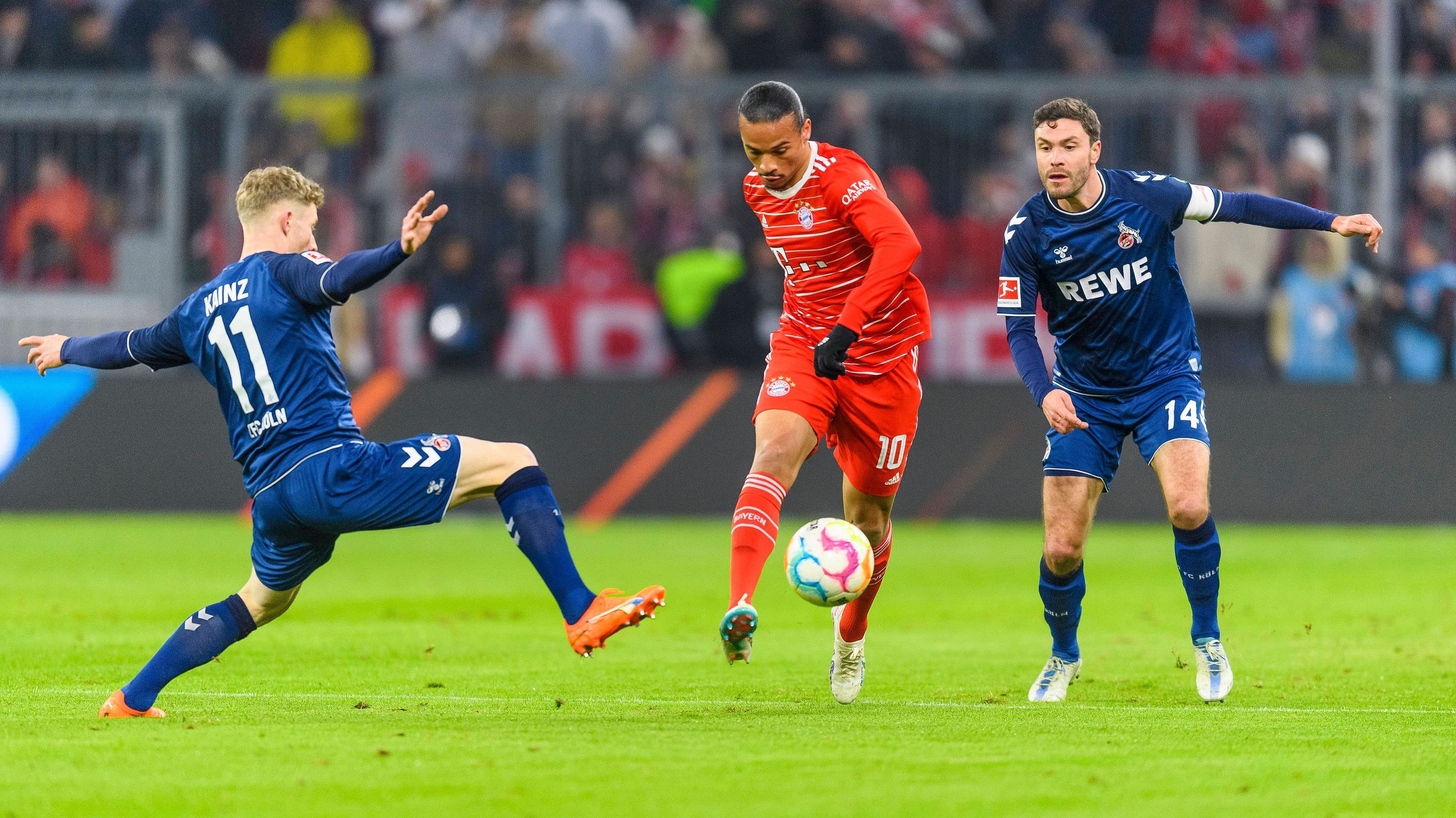 
                <strong>Leroy Sane</strong><br>
                Setzt den ersten Schuss aufs Kölner Tor, der aber knapp vorbei geht (10.). Danach engagiert, aber mit zu vielen Ballverlusten und ohne Effektivität. ran-Note: 4
              