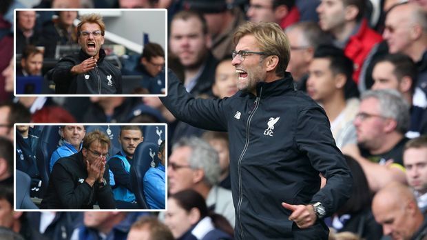
                <strong>Klopp-Premiere</strong><br>
                Bei seiner Premiere als Liverpool-Trainer gegen Tottenham hat sich Jürgen Klopp so präsentiert, wie man ihn aus der Bundesliga kennt: Emotional, lautstark, ehrlich. Ein Daumenkino seiner 90 Minuten.
              