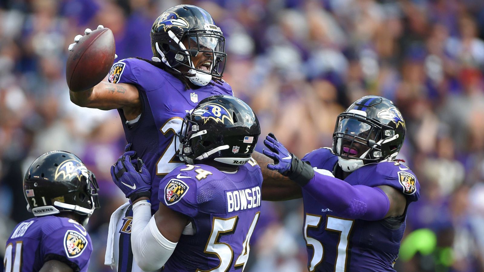 <strong>Baltimore Ravens</strong><br>Note: B