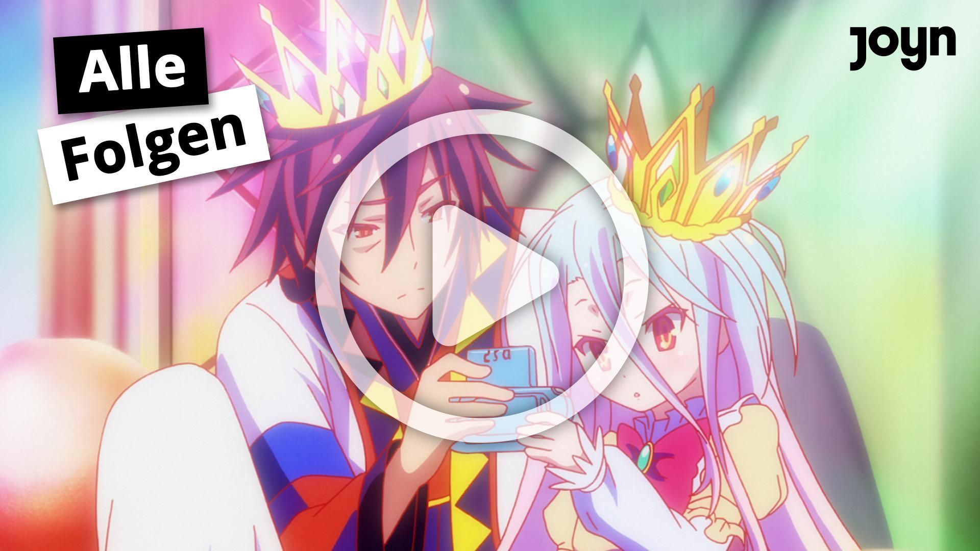 Die komplette Serie "No Game No Life" auf Joyn schauen