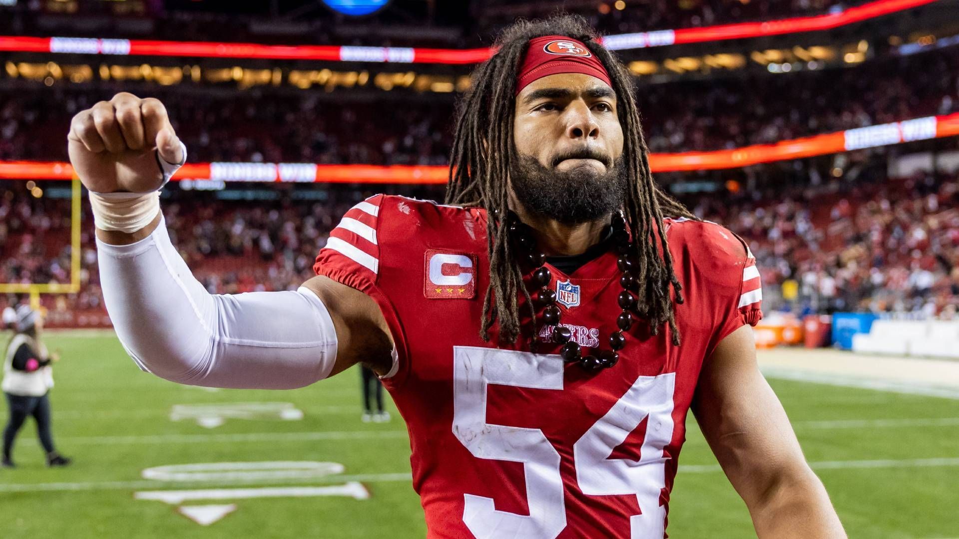 
                <strong>1. Platz: Fred Warner (San Francisco 49ers)</strong><br>
                Rating: 96 OVR
              