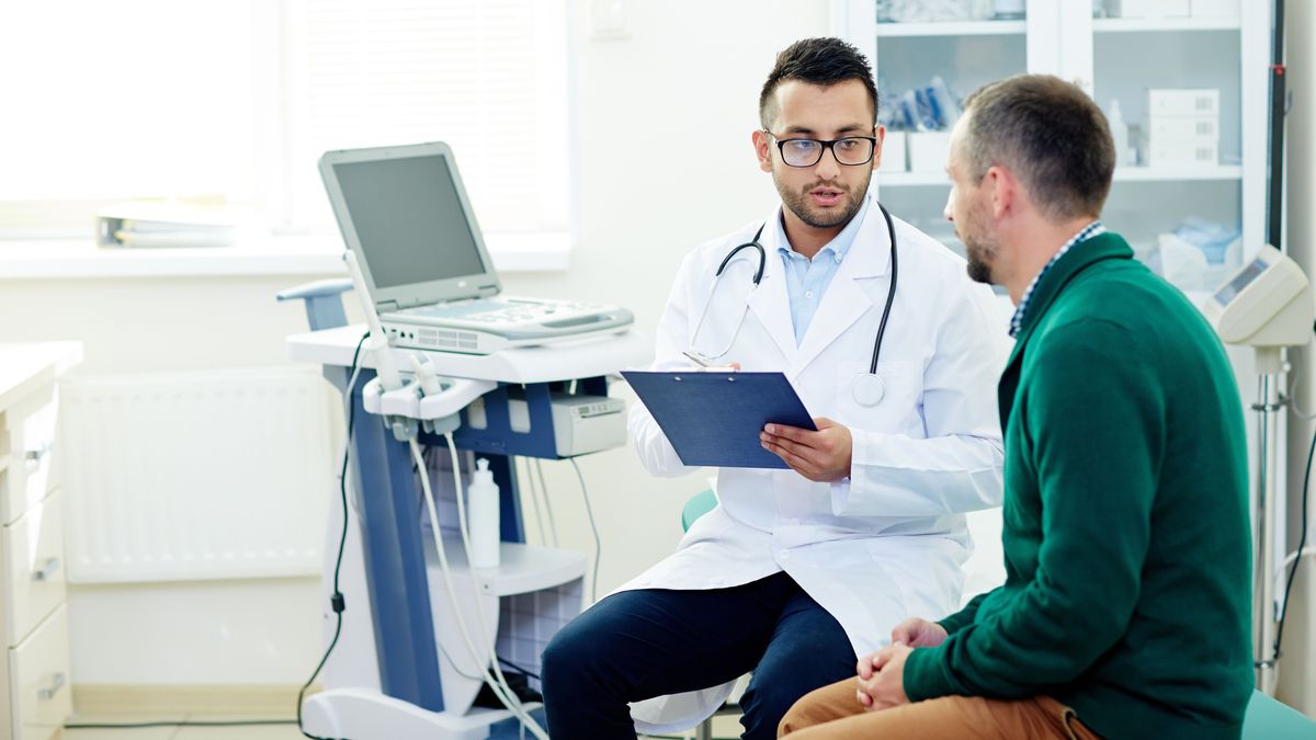 Arzt und Patient