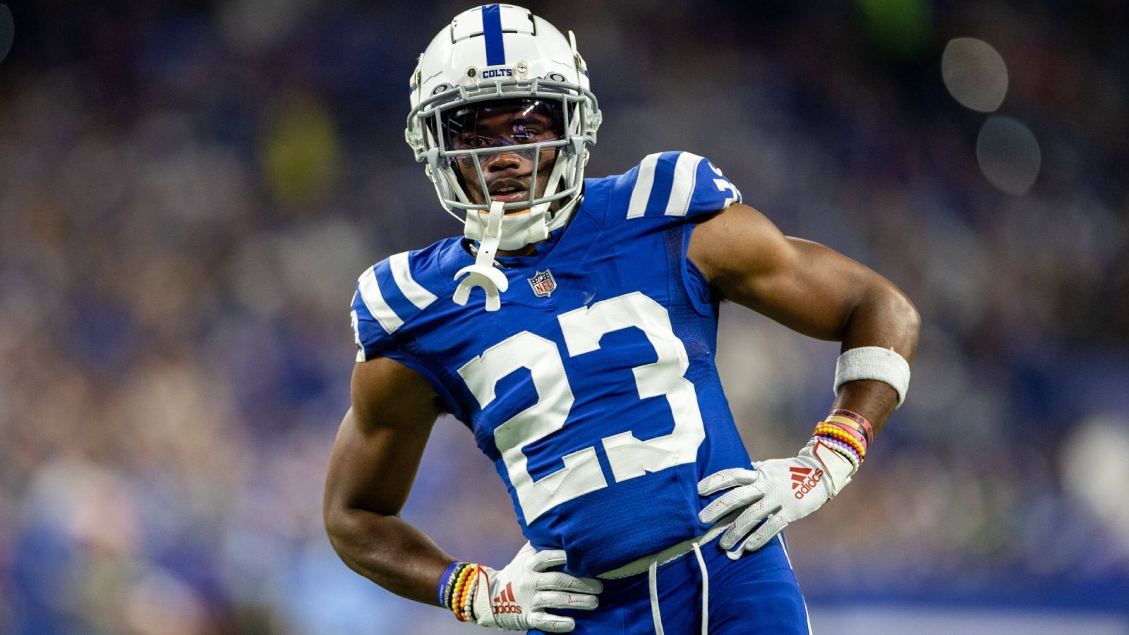 
                <strong>Kenny Moore II</strong><br>
                Team: Indianapolis Colts -Position: Cornerback
              