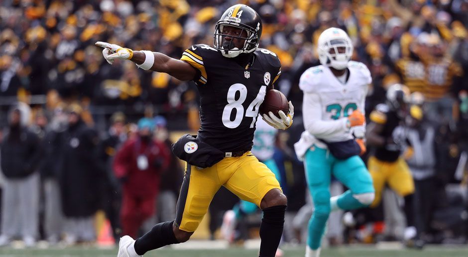 
                <strong>Wide Receiver: Antonio Brown (Pittsburgh Steelers)</strong><br>
                Wide Receiver: Antonio Brown (Pittsburgh Steelers)
              