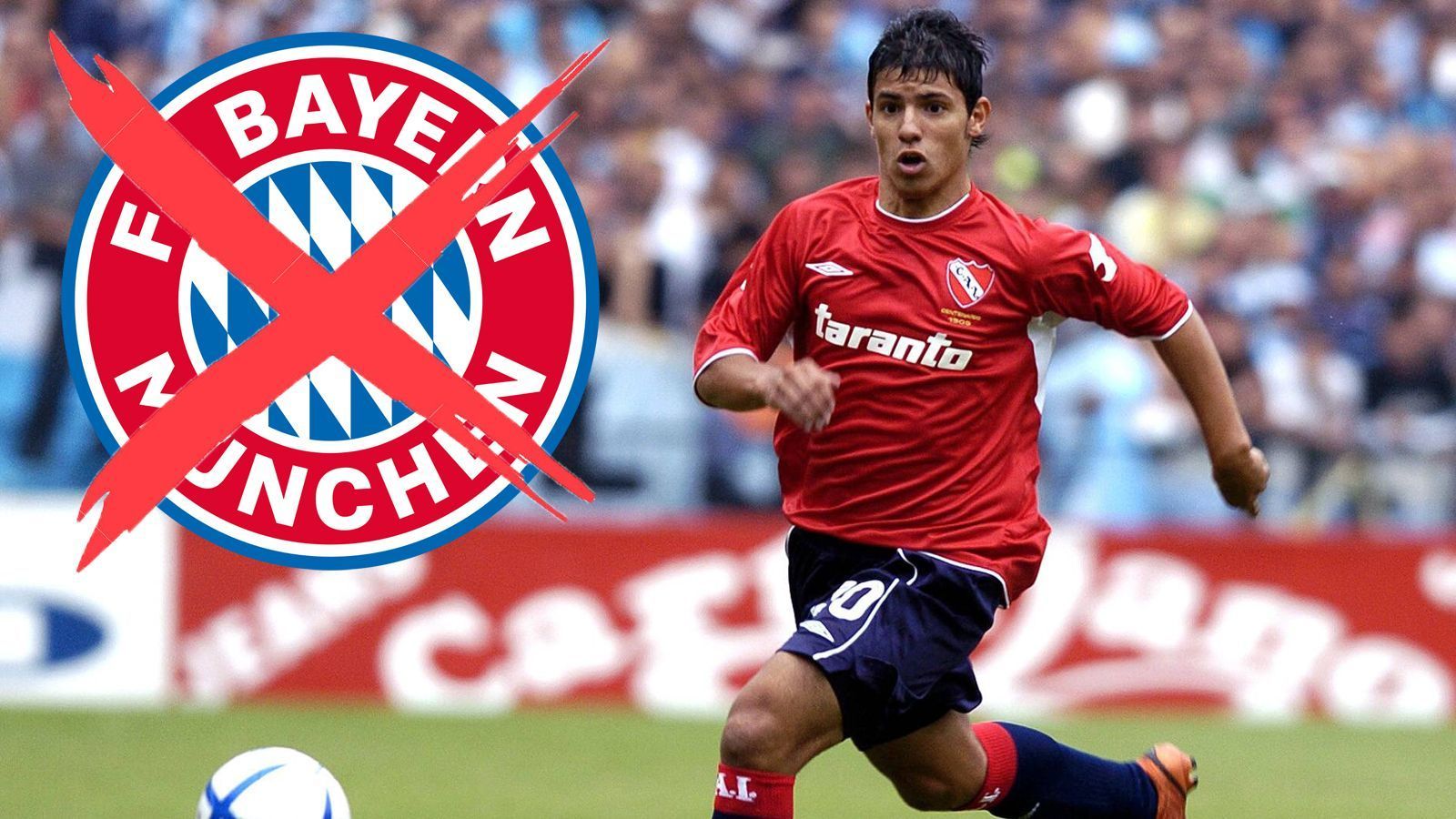 <strong>Sergio Agüero (FC Bayern München)</strong><br>Sergio Agüero erklärte auf "X", wieso es 2006 nichts mit einem Wechsel zum FC Bayern wurde, obwohl&nbsp;die argentinische Zeitung "Ole" den Deal damals bereits als fix vermeldete.&nbsp;"Bayern München kam, um mich bei einem Spiel gegen Estudiantes zu sehen. Ich spielte einfach schrecklich und sie waren von&nbsp;Jose Sosa&nbsp;begeistert. Sie kauften ihn", erinnerte sich Agüero.