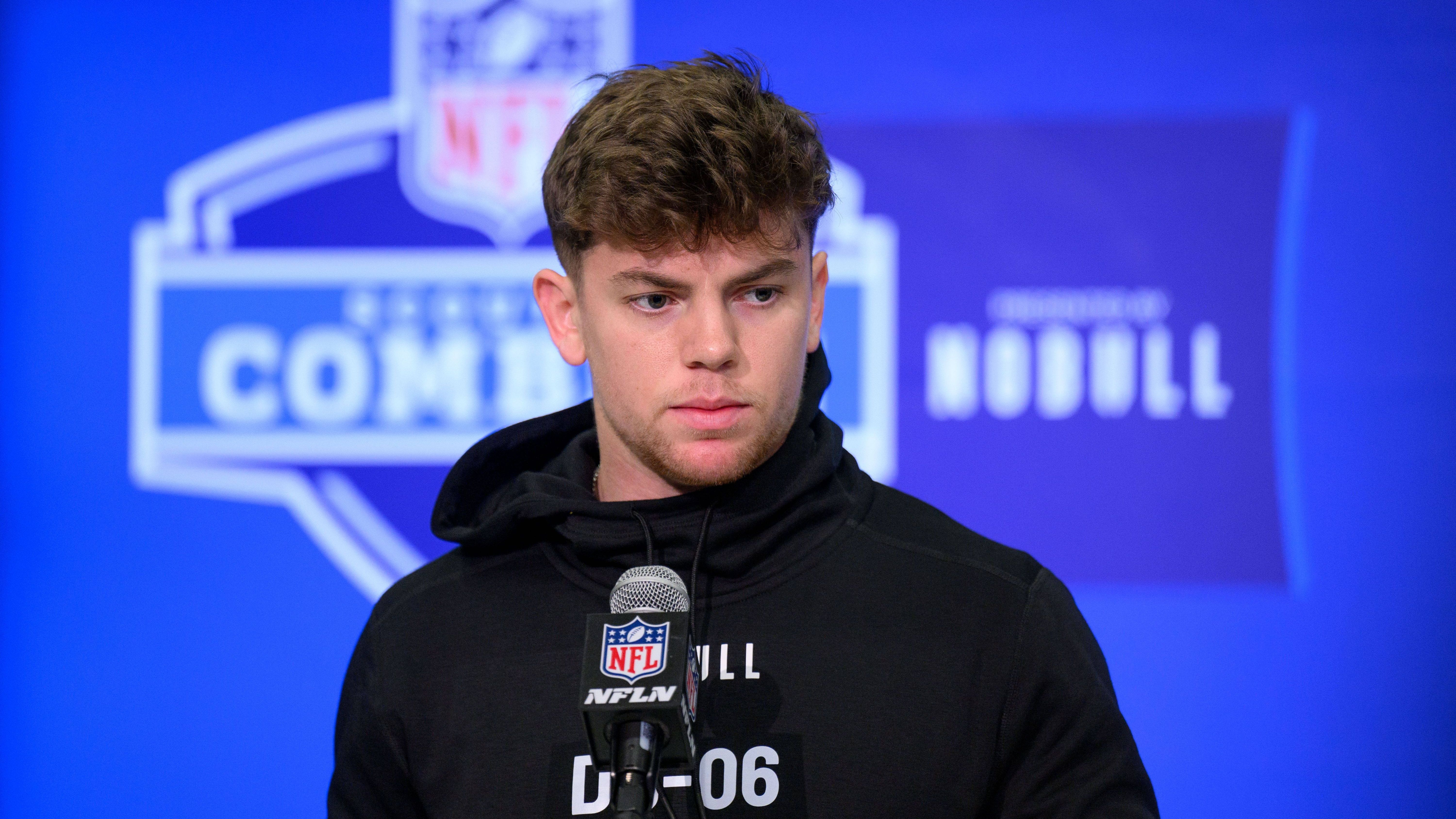 <strong>Pick 22: &nbsp;Philadelphia Eagles: Cooper DeJean, CB, Iowa</strong> <br>Ein dynamischer Athlet für die Secondary der Eagles.