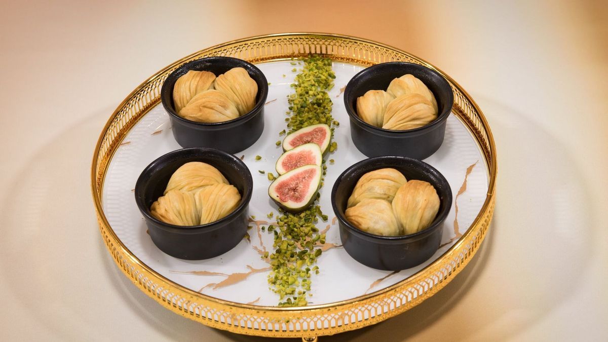 Baklava mit Orangenblüten- und Weizengrieß-Füllung