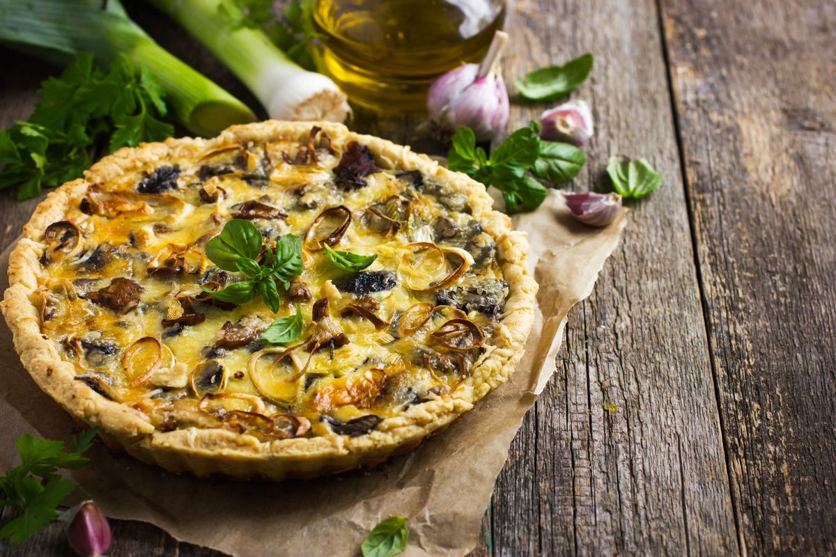 Lynns bunte herzhafte Gemüseschnecken-Tarte