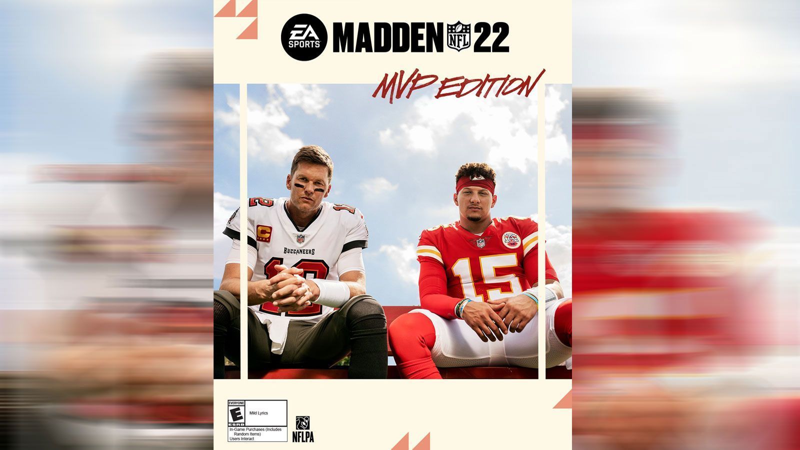 
                <strong>Madden NFL 22</strong><br>
                Madden NFL 22 - Cover-Spieler: Tom Brady (li.) und Patrick Mahomes
              