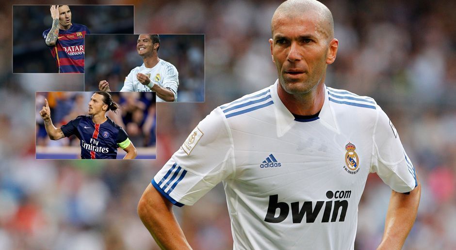 
                <strong>Zinedine Zidane: Das ist meine Traum-Elf</strong><br>
                Der dreimalige Weltfußballer Zinedine Zidane stellt seine Traum-Elf auf. Der Franzose und heutige Trainer der zweiten Mannschaft von Real Madrid setzt auf ein 4-2-3-1-System - mit folgenden Spielern …
              