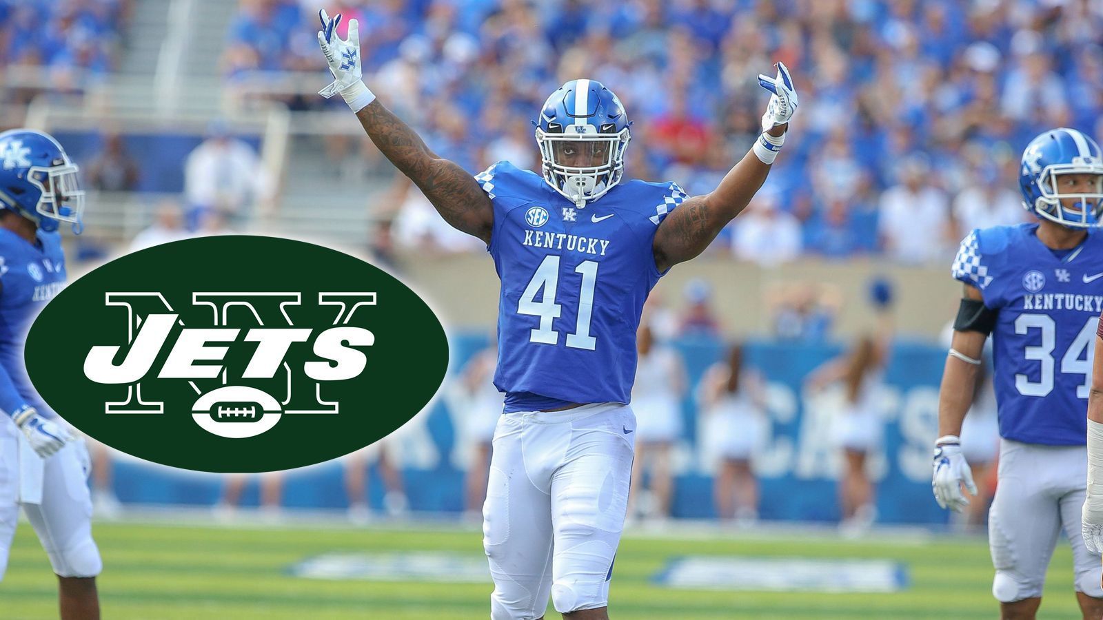 
                <strong>Pick 3: Josh Allen - New York Jets</strong><br>
                Position: LinebackerCollege: Kentucky
              