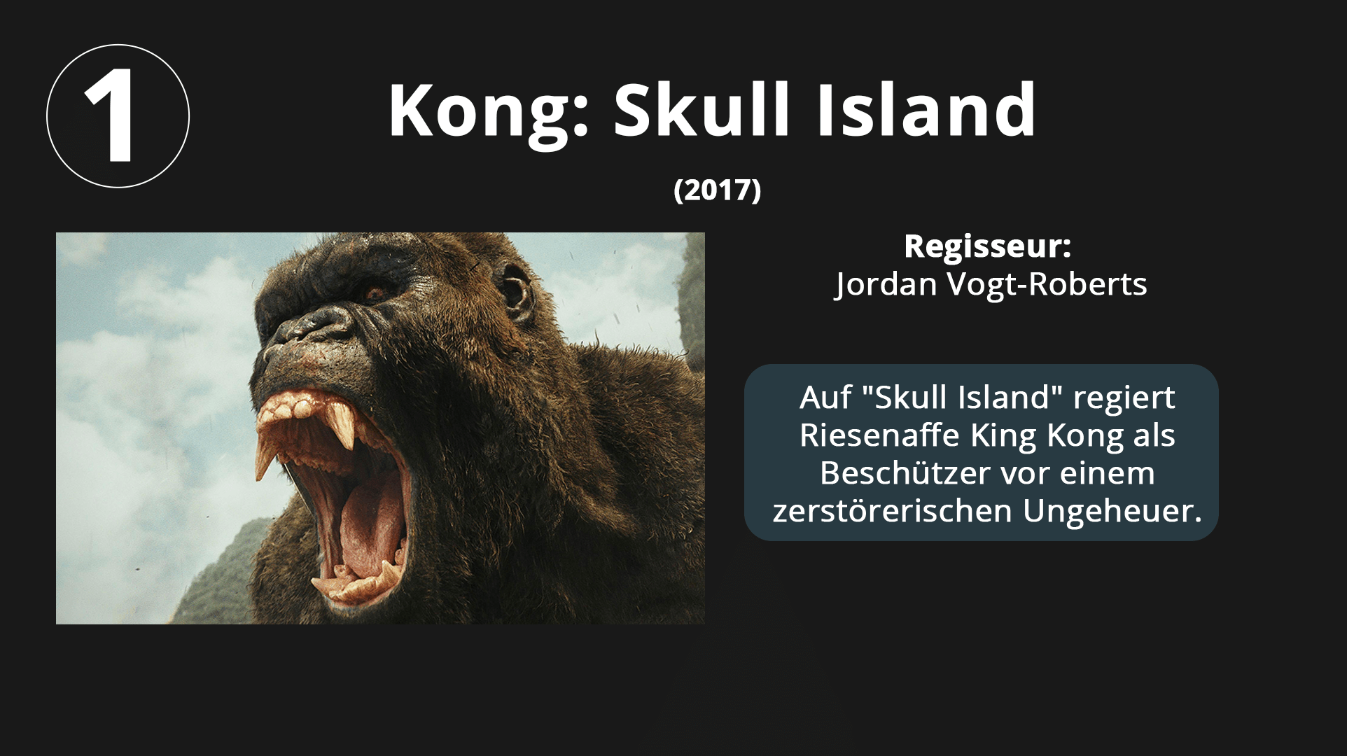 Chronologisch beginnt die Handlung der MonsterVerse-Filme mit der Entdeckung von King Kong in den 70er-Jahren.