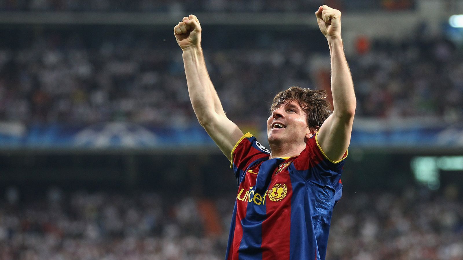 
                <strong>Platz 5: Lionel Messi (FC Barcelona)</strong><br>
                14 Tore (Saison 2011/12)
              