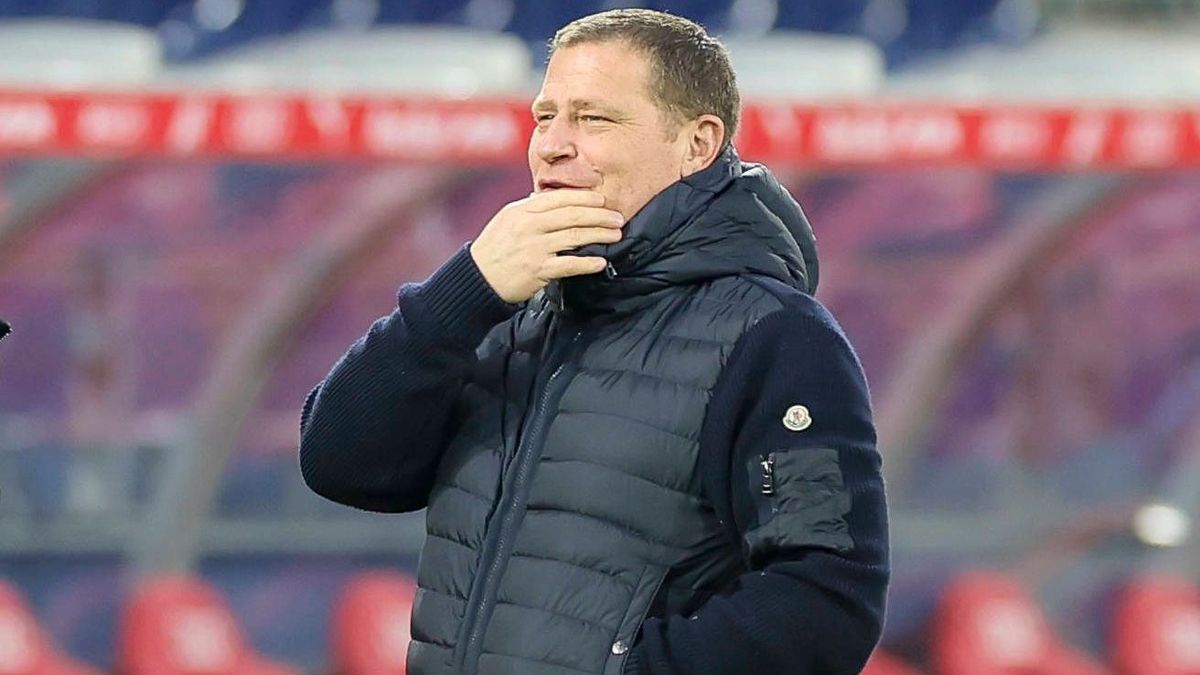 Sportvorstand Max Eberl (FC Bayern Muenchen) lacht, Friendly, RB Salzburg v FC Bayern München, Red Bull Arena am 06. January 2025 in Salzburg, Österreich. (Foto von Marco Steinbrenner DeFodi Images...