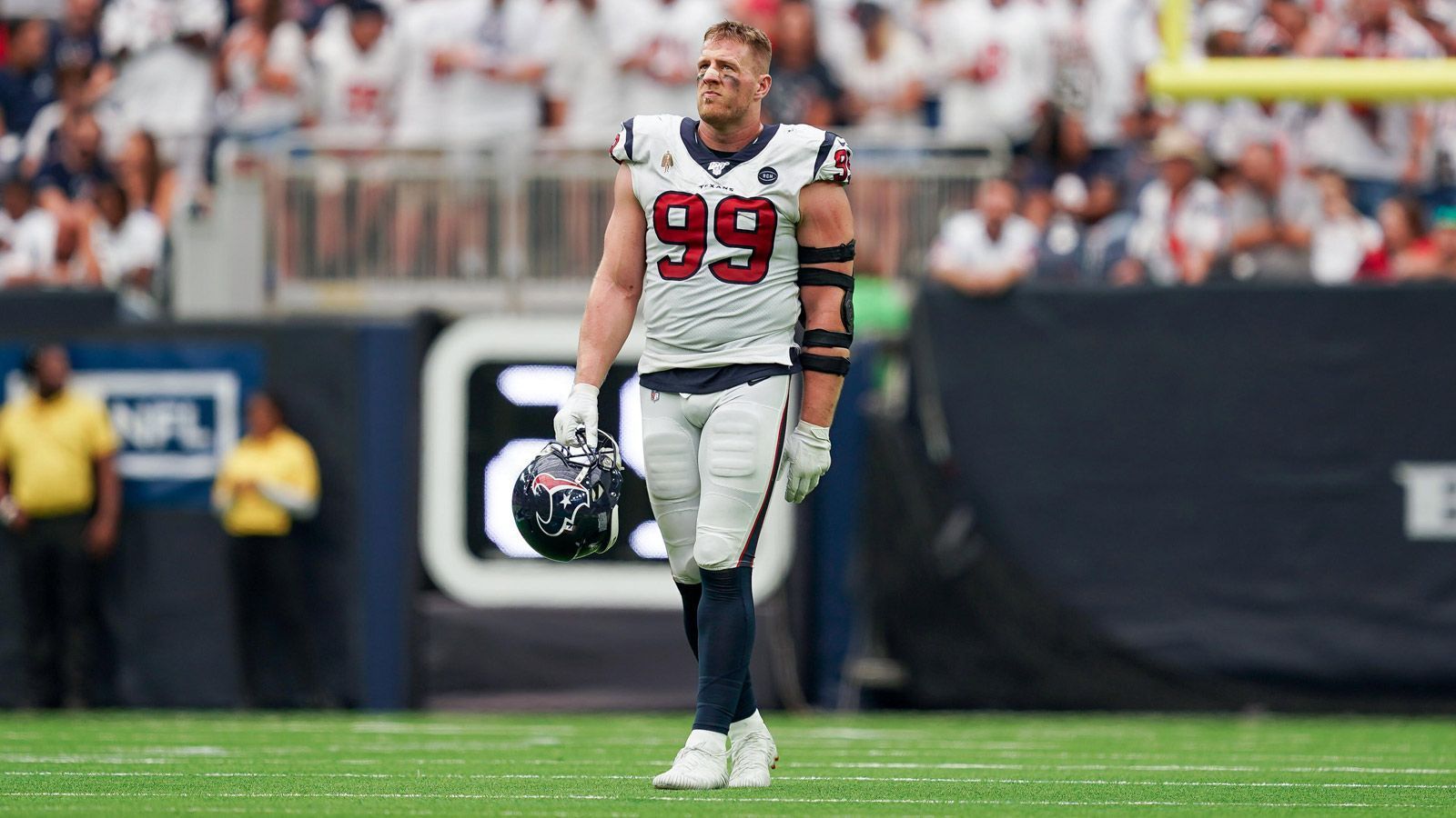 
                <strong>Houston Texans</strong><br>
                Overall Ratings:J.J. Watt – 97 - Laramey Tunsil – 86 - Brandin Cooks – 85 - Justin Reid – 84 - Deshaun Watson – 83 - Will Fuller – 83 - Benardrick McKinney – 82 - Bradley Roby - 80 -Duke Johnson Jr. – 80 - Kenny Stills - 79 - Whitney Mercilus – 79
              