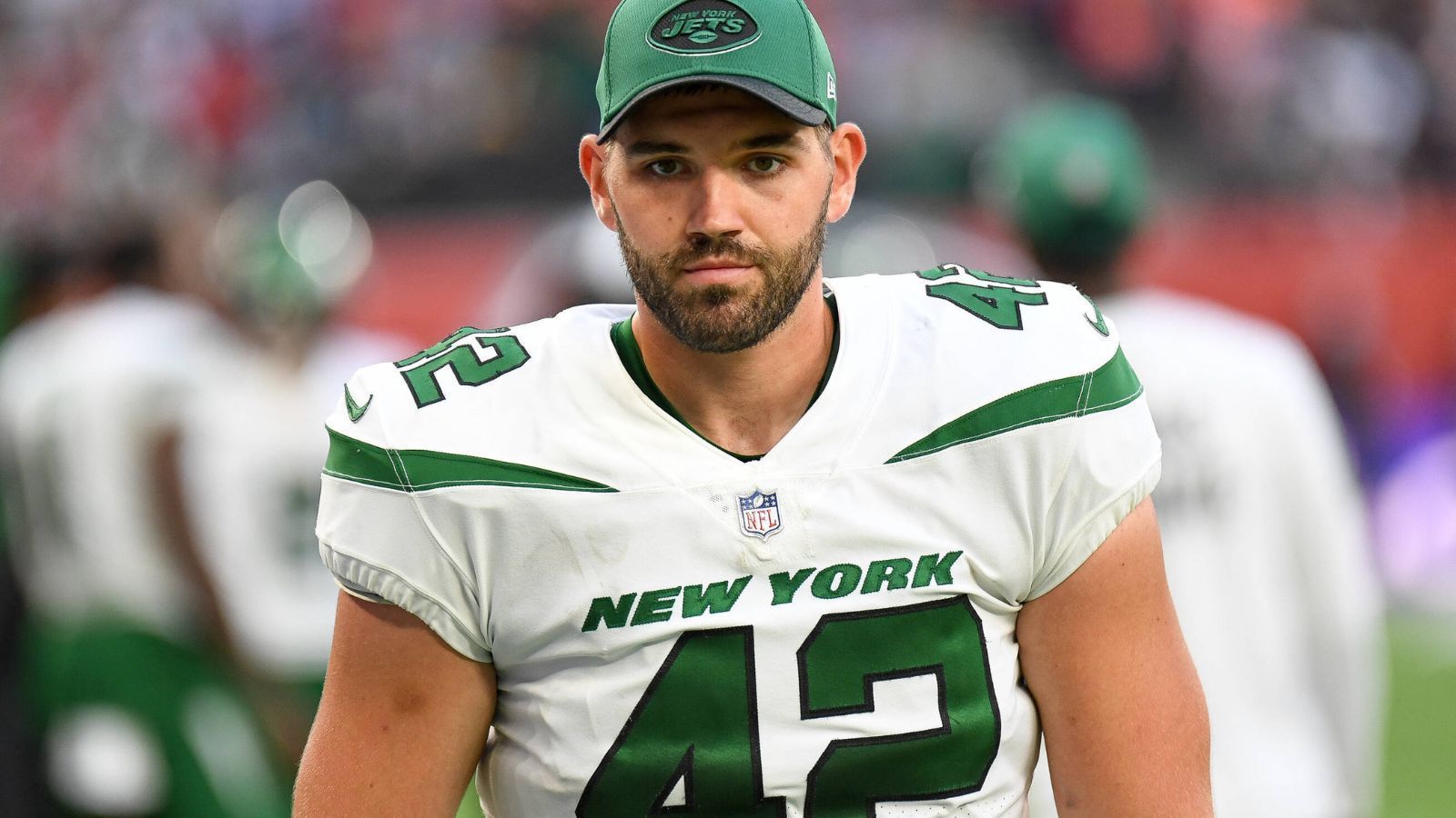 <strong>New York Jets</strong><br>
                Thomas Hennessy (Long Snapper) seit 2017