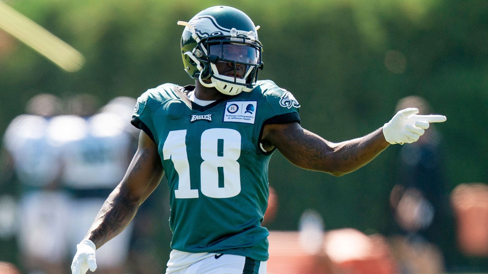 
                <strong>Jalen Reagor (Phildalephia Eagles - Wide Receiver)</strong><br>
                Bereits nach wenigen Tagen genießt Jalen Reagor das Vertrauen von Philadelphia-Eagles-Quarterback Carson Wentz. "Er erklärt mir gewisse Routen, die viele Receiver nicht laufen können. Er sagt dann immer, ich könne sie laufen", berichtete Reagor stolz bei "CBSSports". Zudem soll Wentz den Erstrundenpick sogar schon mit dem explosiven Spielstil von Star-Receiver Julio Jones verglichen haben. 
              