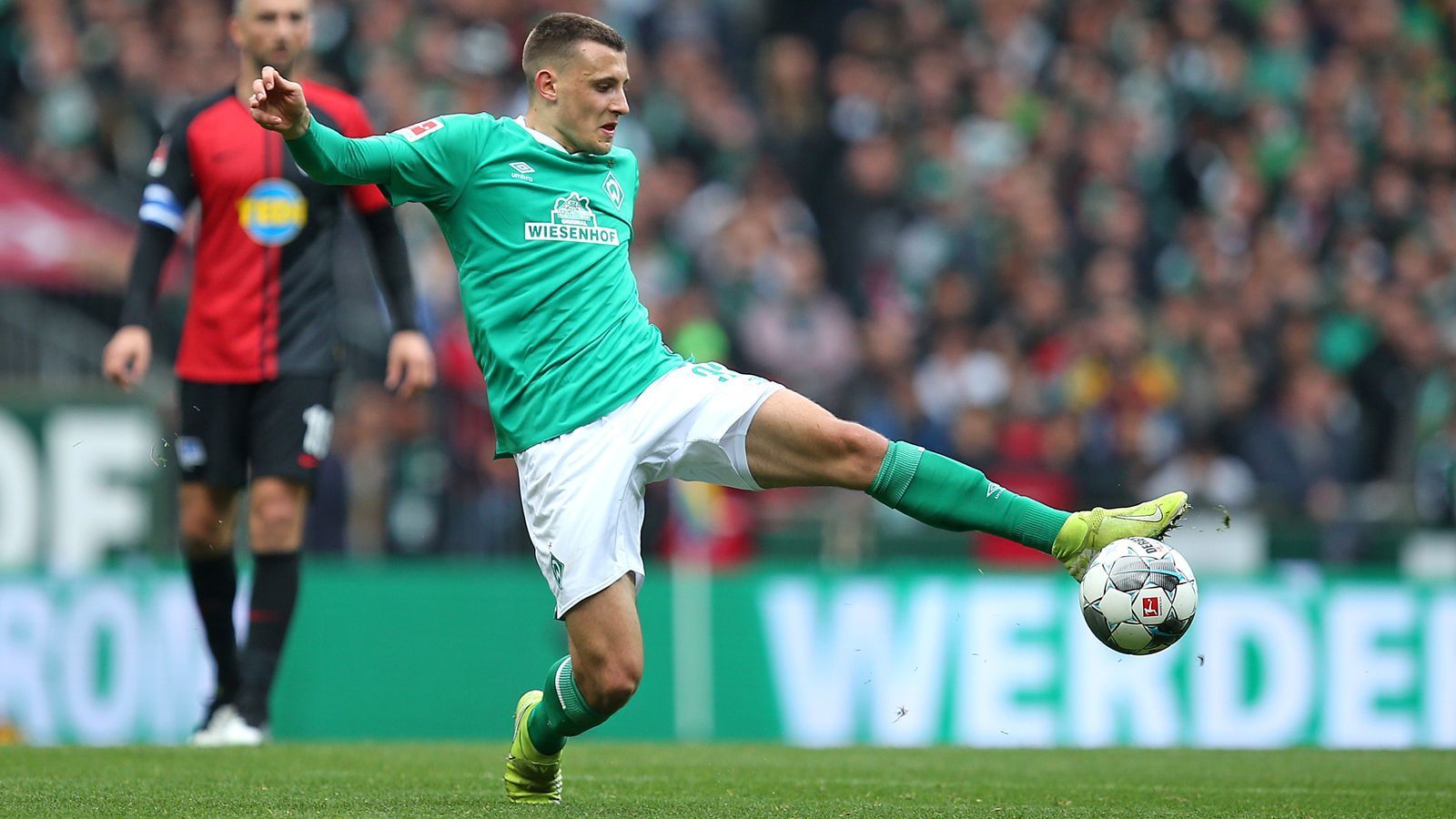 
                <strong>Platz 2 - Maximilian Eggestein (SV Werder Bremen)</strong><br>
                Torschüsse ohne Tor-Erfolg: 36Einsätze in der Saison 2019/20: 22Position: Zentrales Mittelfeld
              