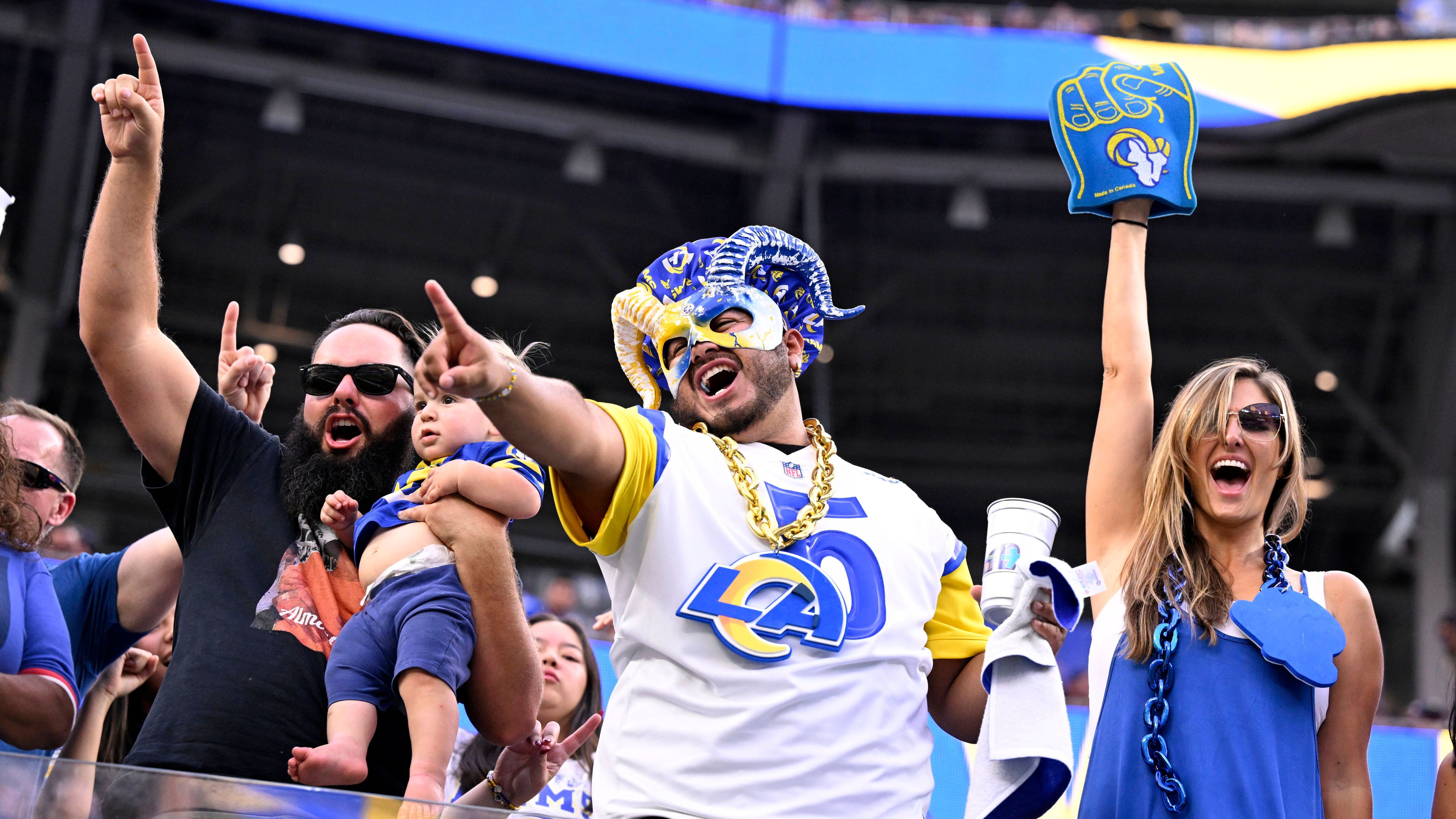 <strong>Platz 10 (geteilt): Los Angeles Rams</strong><br>0,75 Promille