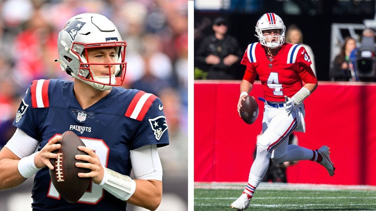 Mac Jones Bailey Zappe New England Patriots
