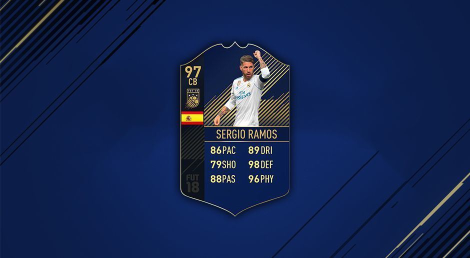 
                <strong>Sergio Ramos – Real Madrid</strong><br>
                Gesamtbewertung: 97
              