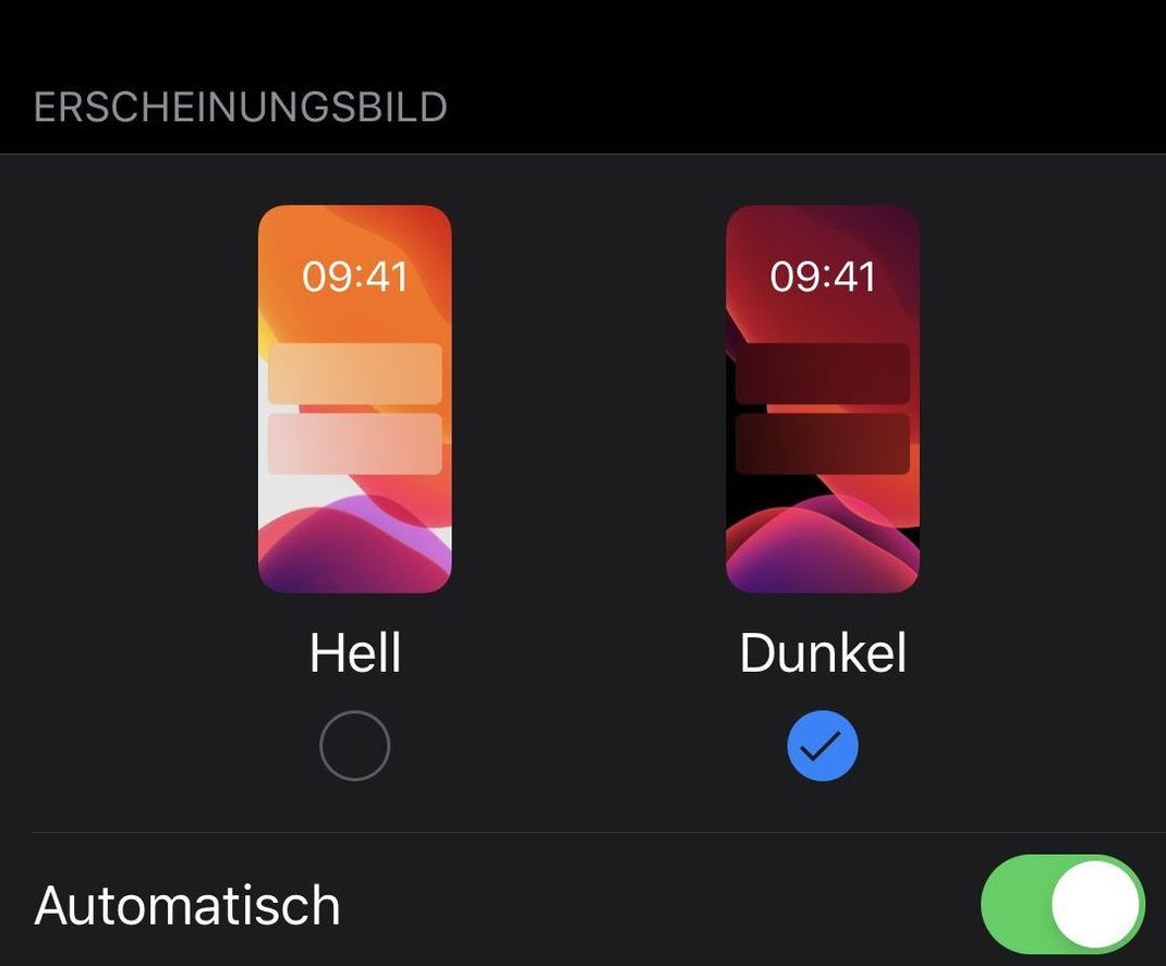 So sieht es aus, wenn du den Dark Mode bei WhatsApp einstellst.