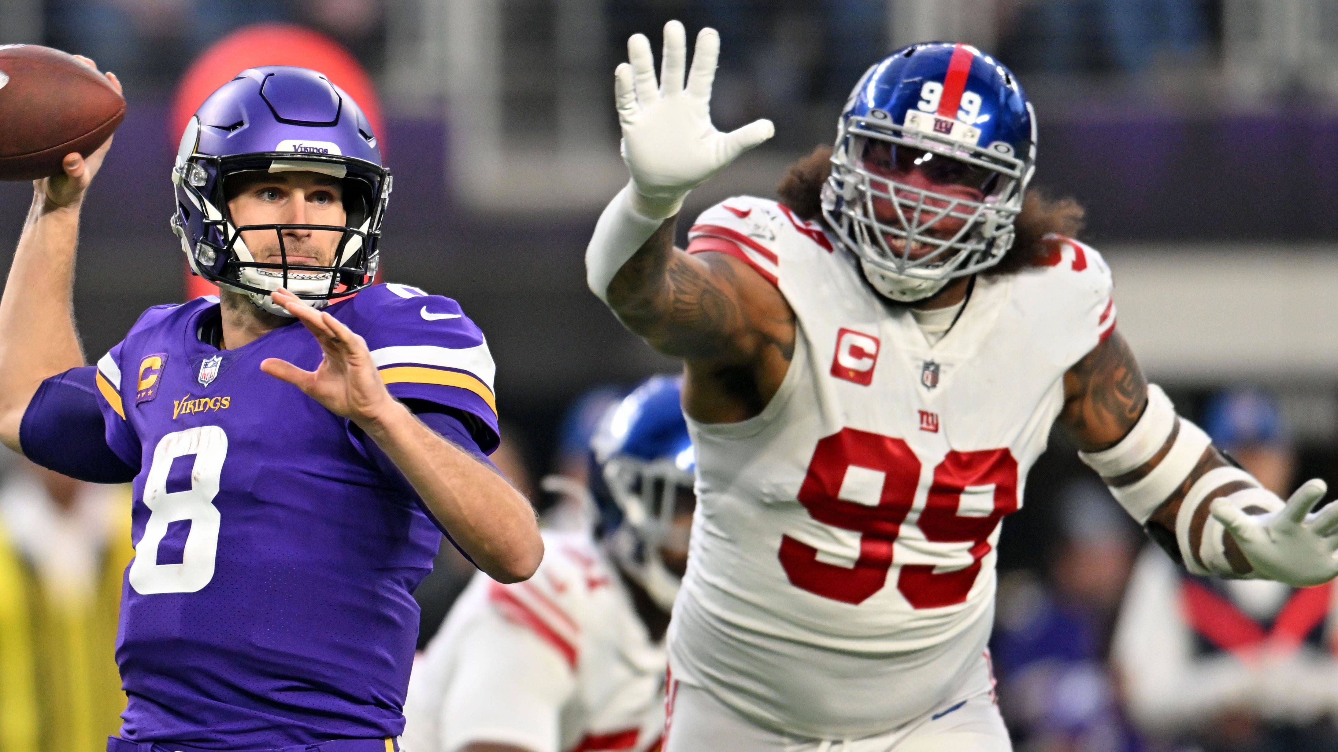 <strong>New York Giants: Stärken (Defensive)</strong><br>Die Defense der New Yorker war in der vergangenen Saison zwar deutlich verbessert, doch bis auf den Pass Rush stach noch keine Abteilung der Verteidigung wirklich heraus. In einem Viertel aller Plays schaffte es die Defensive Line, Druck auf den gegnerischen Quarterback zu machen, was der sechstbeste Wert der NFL war.