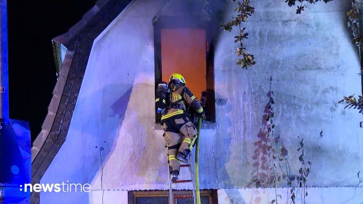 Kind nach Brand in Pinneberg vermisst