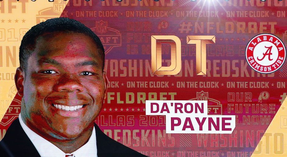 
                <strong>13. Da'ron Payne (Defensive Tackle, Washington Redskins) </strong><br>
                Vermutetes Gehalt: 14.540.032 US-Dollar, davon 8.654.569 US-Dollar Signing Bonus.
              