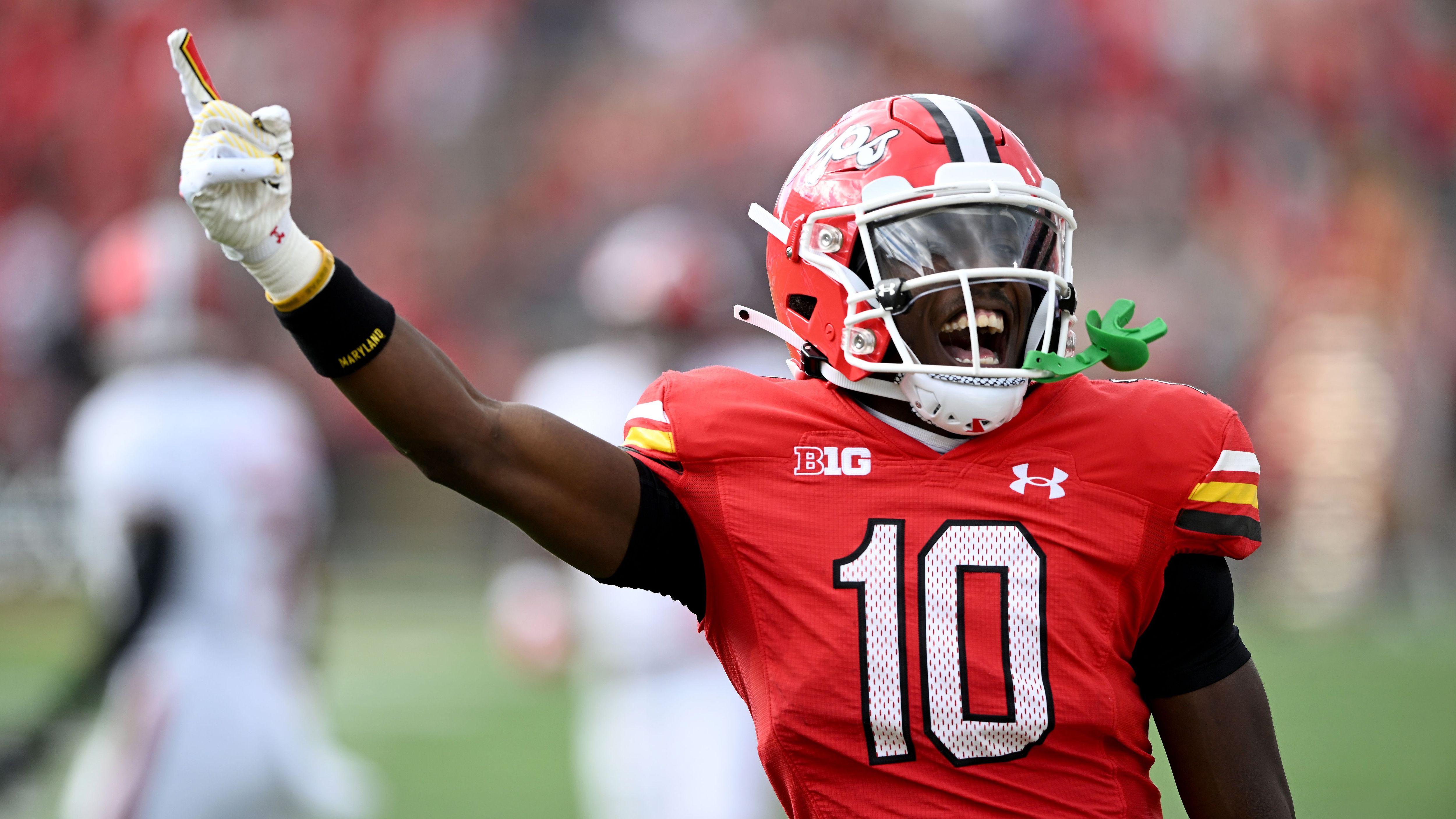 <strong>University of Maryland</strong><br>NFL:<br>- Tai Felton (Vikings; Bild)<br>- Ruben Hyppolite II (Bears)<br>- Jordan Phillips (Dolphins)<br>- Dante Trader Jr. (Dolphins)<br>- Kaden Prather (Bills)<br>- Tommy Akingbesote (Cowboys)<br>NBA:<br>- Derik Queen (Hawks, zu den Pelicans getradet)