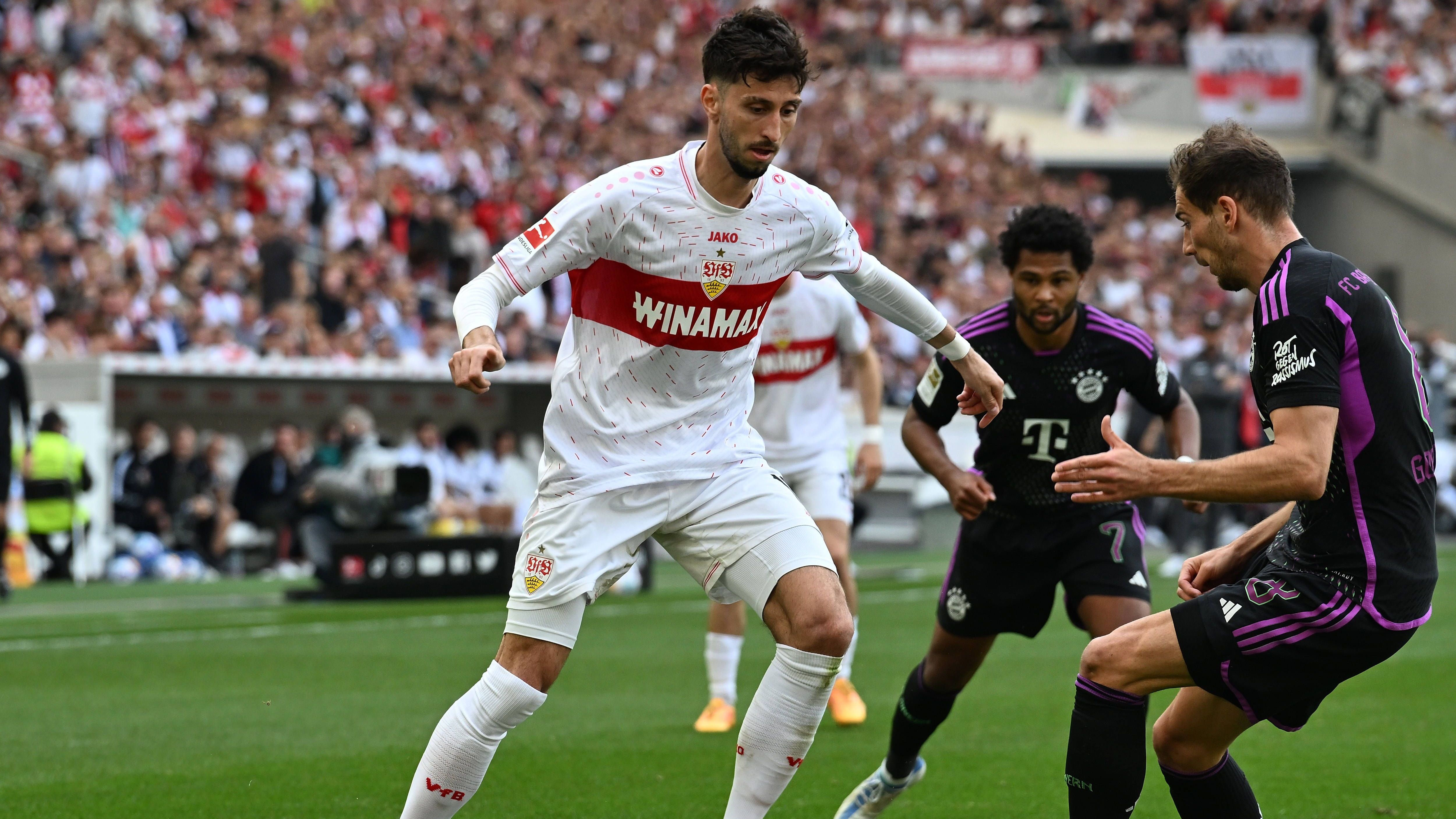 <strong>Atakan Karazor (VfB Stuttgart)</strong><br>Der Sechser arbeitet gewohnt zuverlässig gegen den Ball, aber in Sachen Spielkontrolle war er in den zurückliegenden Wochen schon deutlich auffälliger. Dennoch sorgt Karazor im Zentrum dafür, dass vom FC Bayern offensiv in diesem Bereich nicht so viel durchkommt. <strong><em>ran</em>-Note: 3</strong>