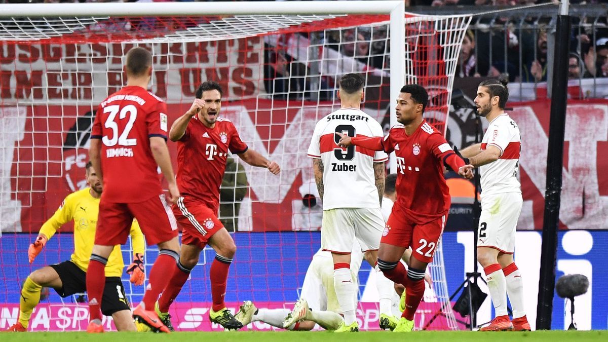 Die Bayern schlagen Stuttgart souverän mit 4:1