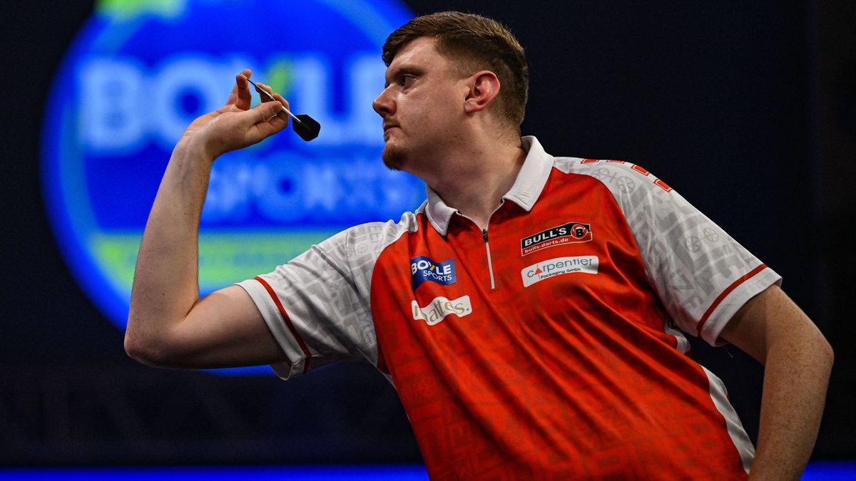 RECORD DATE NOT STATED 6th October 2025; Mattioli Arena, Leicester Leicestershire, England; 2025 PDC Boyle Sports World Grand Prix Darts Night One; Niko Springer in action on the oche his first rou...